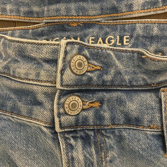 American Eagle Super High rise baggy Straight jeans - Picture 12 of 13